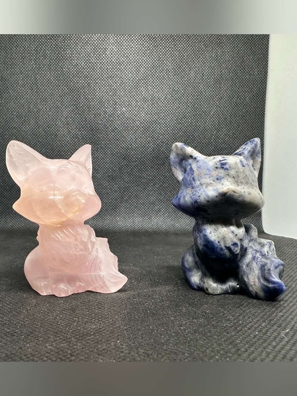 (1) Crystal Fox carving
